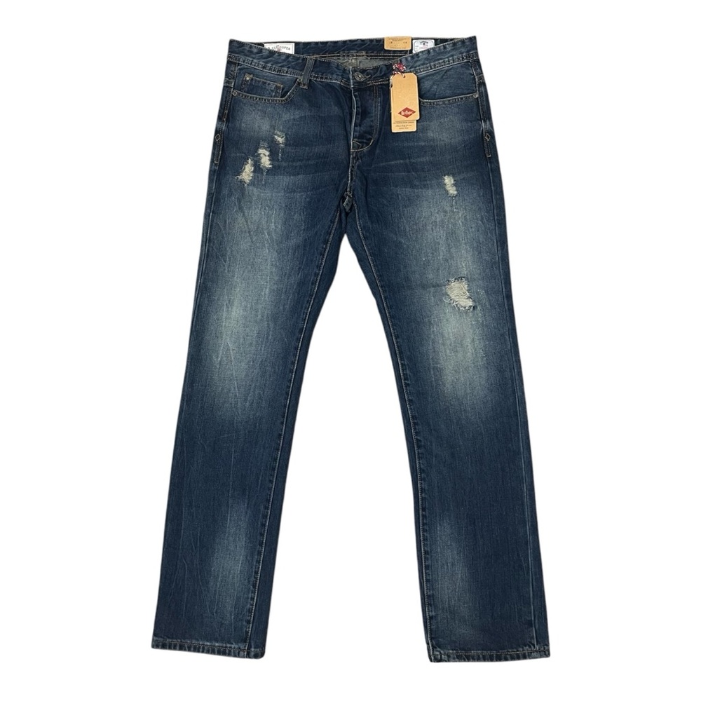 lee cooper dark wash jeans - straight leg 34 inch waist